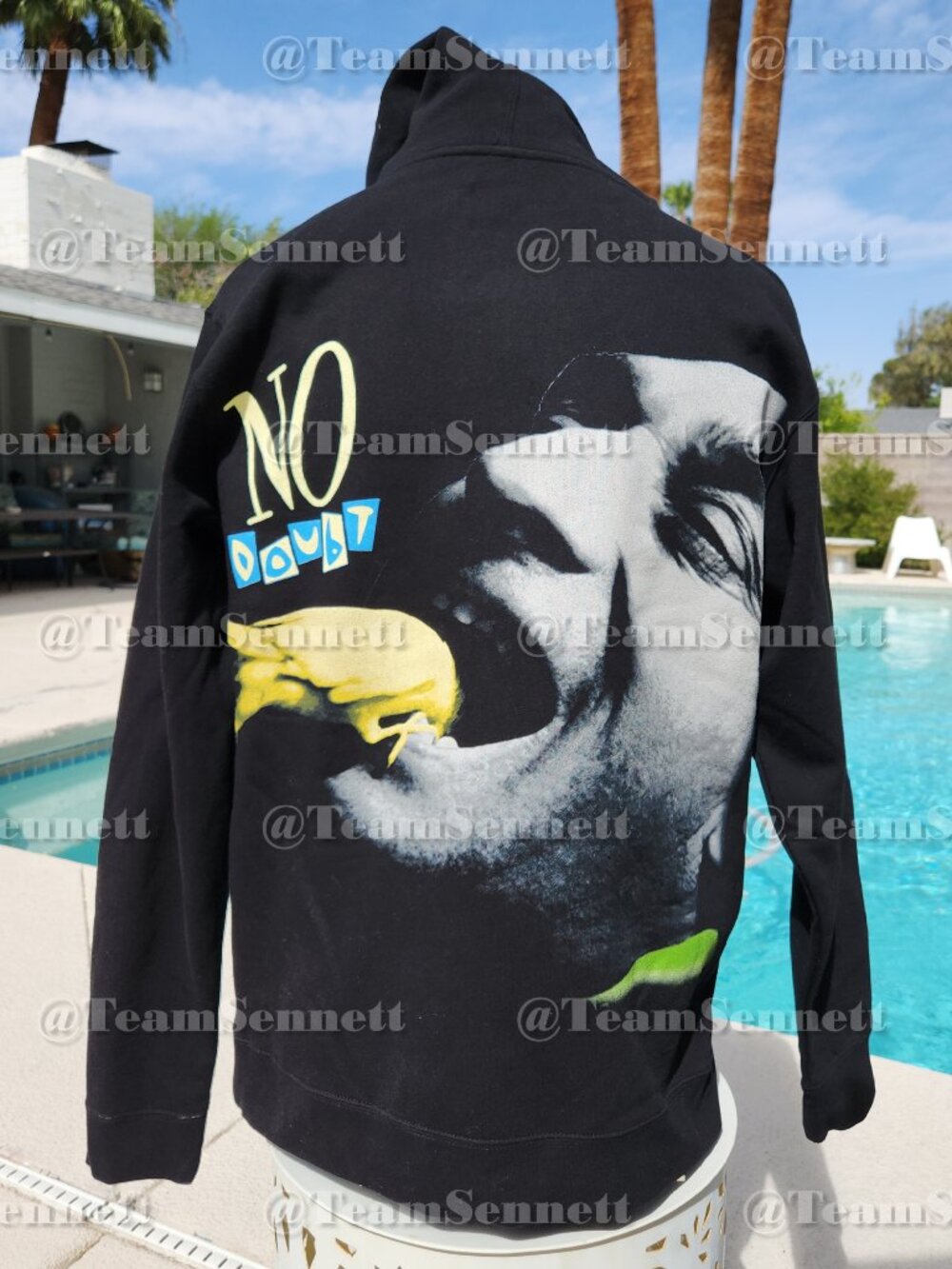 No Doubt Beacon Street Collection Black Zip Hoodie / Las Vegas Sphere 2026